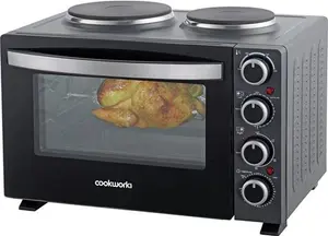 Cookworks 28L Mini Oven With Hob