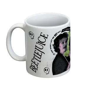 Beetlejuice I Will Go Insane Mug White (One Size)