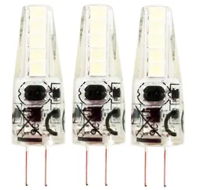 Extrastar 1.8W LED Mini Bulb G4, 6500K (pack of 3)