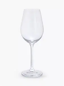 Dartington Crystal Entertain White Wine Glass, Set Of 4, 250Ml, Clear