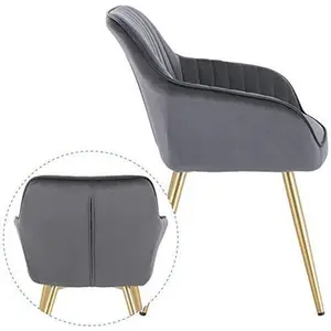 Pelham Upholstered Chair Dark Grey