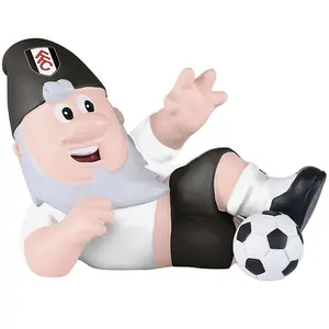 Fulham FC Sliding Tackle Garden Gnome Black/White (One Size)