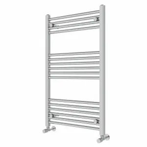 Right Radiators 1000x600 mm Straight Heated Towel Rail Radiator Bathroom Ladder Warmer Chrome