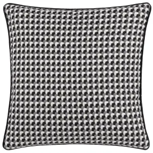 furn. Marttel Geometric Jacquard Feather Filled Cushion