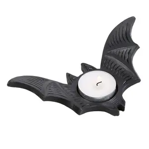 Something Different Bat Tealight Holder Black (One Size)