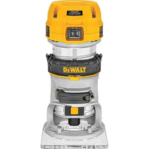 Dewalt D26200 900w Compact Fixed Base Corded Router 110v + Tstak Case