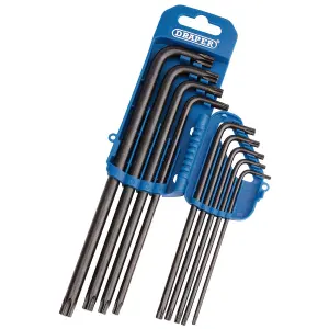 Draper Draper TX-STAR Extra Long Key Set (9 Piece) 33748