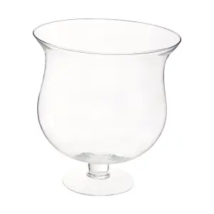 Maison by Premier Ambra Clear Glass Cognac Vase