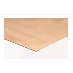 PACK OF 10 (Total 10 Units) - Premium 3.6mm Hardwood Plywood Poplar Core MT 2440mm x 1220mm x 3.6mm