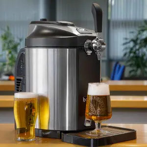 Baridi 5L Mini Keg Draft Dispenser Tap 4C Integrated Cooling