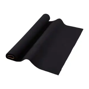 1 Roll Black Rubber Roofing EPDM Membrane Waterproof Underlayment 4x1m Sheet for Flat Roofs