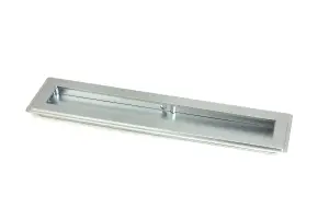 From The Anvil Satin Chrome 250mm Art Deco Rectangular Pull