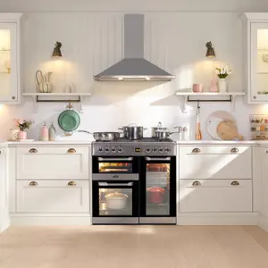 Leisure CS90F530X Freestanding Electric Range cooker with Gas Hob