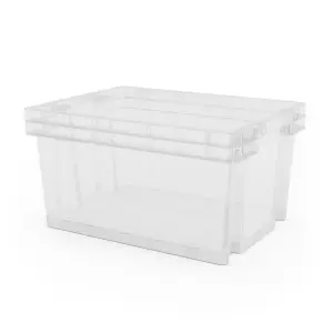 Form Xago Heavy duty Clear 15L Plastic Stackable Storage box