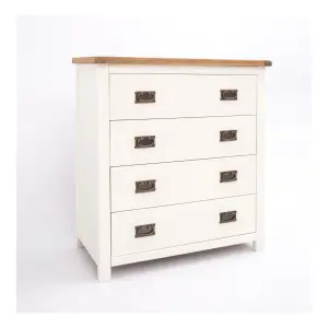 Lovere 4 Drawer Chest of Drawers Bras Drop Handle