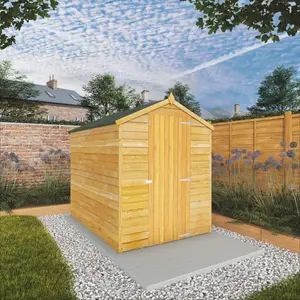 Mercia 7 x 5ft Overlap Apex Windowless Shed Yes