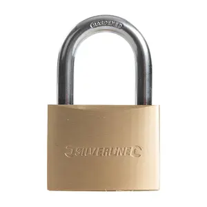 Silverline Brass Padlock TST-MSS05