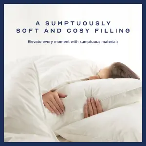 Snuggledown Indulgent Cotton Soft Support Pillow 4 Pack