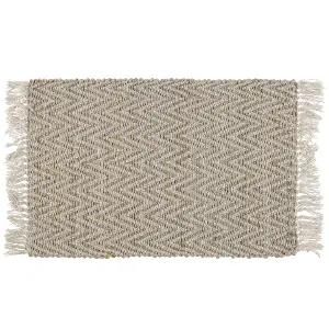 Jute Runner Rug 50 x 80 cm Beige AFRIN