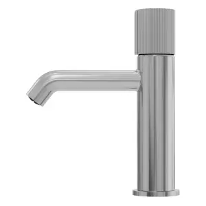 GoodHome Levanna Medium Chrome effect Round Basin Mixer Tap