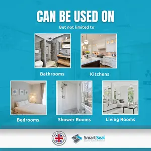 SmartSeal Anti-Condensation Paint, Wessex Stone (75ml SAMPLE) Bathroom, Kitchen, Bedroom Walls & Ceilings - Mould Protection