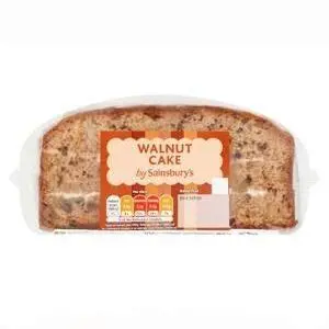 Sainsbury's Walnut Loaf Cake 306G