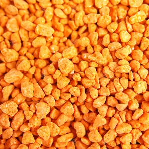 1kg Orange Coloured Plant Pot Garden Gravel - Premium Garden Stones for Decoration