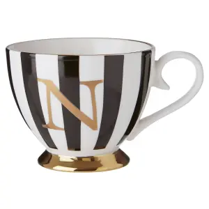 Maison by Premier Mimo Duchess N Letter Monogram Mug