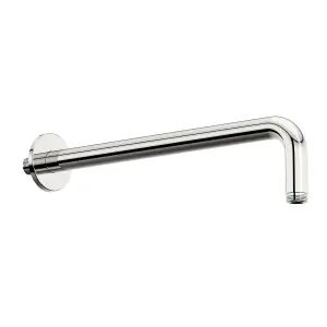 Lily Two Dial One Way Round Concealed Thermostatic Chrome Valve Shower Head