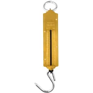 Hardys Spring Balance Weighing Scale - Lbs/Kgs Measurement, Minimum Weight of 1lb, Fishing, Commercial Shop, Luggage Scale - 150kg