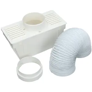 Electrupart Compatible Spare Part - Universal Vent Kit Condenser Box (2m Length By 4" Hose)