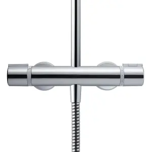 Mira Atom ERD Chrome effect Rear fed Thermostatic Mixer Shower