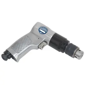 Sealey 10mm 1800 RPM Reversible Air Drill With Polished Aluminium Housing SA24