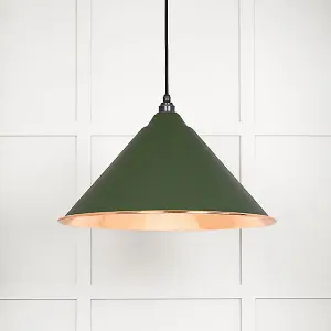 Hammered Copper Hockley Pendant in Heath