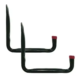 2 x Large Heavy Duty 265mm Utility Storage Hooks for Ladders Bikes & Tools