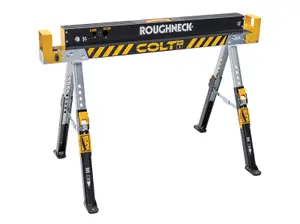 X2 Roughneck Colt Adjustable 1178kg Capacity Sawhorses Trestles XMS24HORSE PAIR