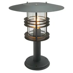 Elstead Stockholm Outdoor Pedestal Lantern, E27