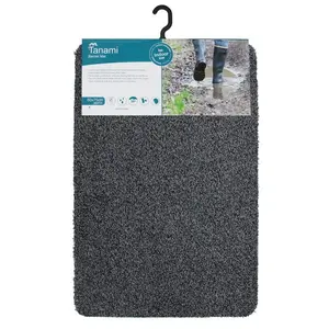 Tanami Barrier Doormat Charcoal / Grey / 0.5cm H x 75cm L x 50cm W