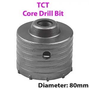 PRO 80mm (3.15") TCT Core Drill Bit Tile Marble Glass Brick Hole Saw Cutter