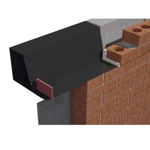 50 x Grey Brick Weep Vents, Ventilation for Cavity Walls & Retaining Garden Walls