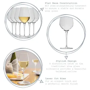 Bormioli Rocco - Inalto Tre White Wine Glasses - 430ml