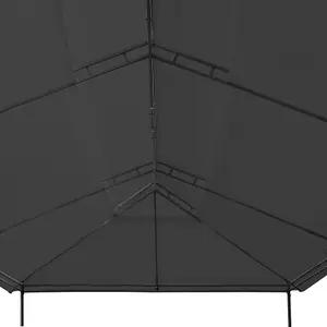 Berkfield Gazebo 600x298x270 cm Anthracite