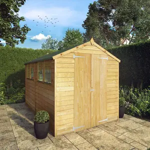 Mercia 10 x 6ft Overlap Apex Shed Yes