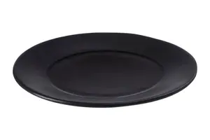 Maison by Premier Hygge Black Dinner Plate