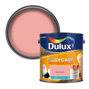 Dulux Easycare Boho Blush Matt Wall paint, 2.5L