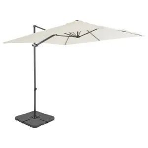 Berkfield Outdoor Umbrella with Portable Base Sand