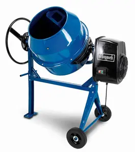 Scheppach 550W 140L Portable Electric Concrete Mixer 230v  MIX140