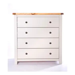 Argenta 4 Drawer Chest of Drawers Brass Knob