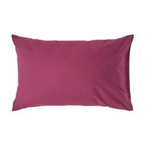 Homescapes Plum Egyptian Cotton Housewife Pillowcase 200 TC