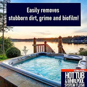 ULTIMA-PLUS XP Hot Tub and Whirlpool System Flush - Deeply Cleans to Remove Dirt, Bacteria & Grime From Pipework 5L